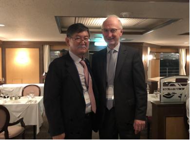 강범구 수석 부회장과 Mr. Neil Lawson 전 수석 부회장