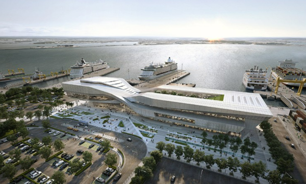 평택항 신 국제여객터미널 조감도