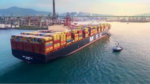 MSC, 중국 Zhoushan Changhong International Shipyard에 LNG DF 22,000TEU급 컨선 ...